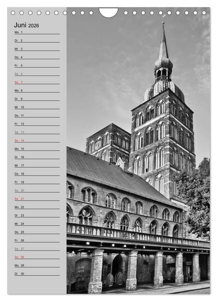 Produktbild: Stralsund. Ein Hauch l&auml;ngst vergangener Zeiten (Wandkalender 2026 DIN A4 hoch), CALVENDO Monatskalender