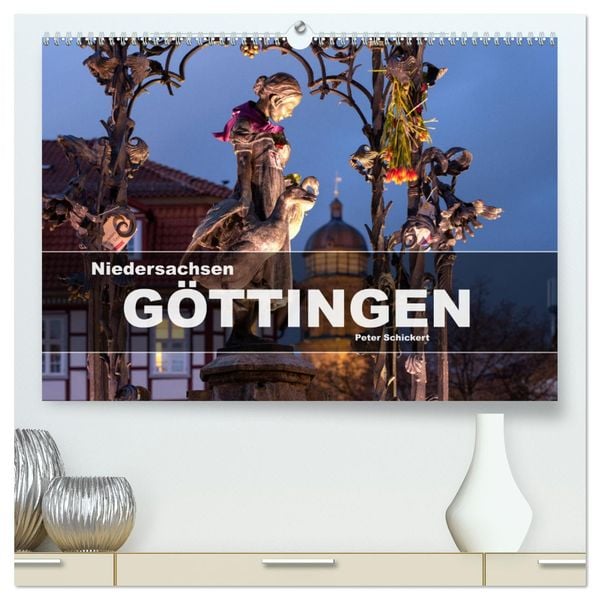 Niedersachsen - Göttingen (hochwertiger Premium Wandkalender 2025 DIN A2 quer), Kunstdruck in Hochglanz