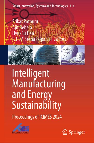 Produktbild: Intelligent Manufacturing and Energy Sustainability