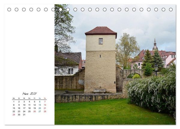 Produktbild: Naumburg/Saale - Bilder einer liebenswerten Stadt (Tischkalender 2027 DIN A5 quer), CALVENDO Monatskalender