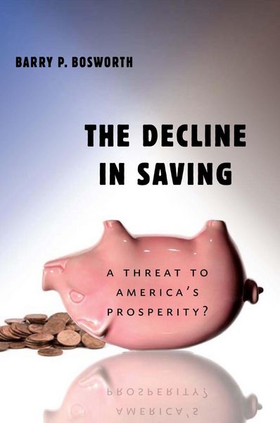 Produktbild: The Decline in Saving