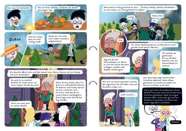 Produktbild: Franky 1: Meine schräge Zombie-Familie, Schrumpfdrachen und andere Katastrophen