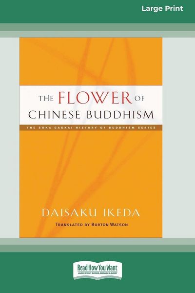 Produktbild: The Flower of Chinese Buddhism (16pt Large Print Edition)