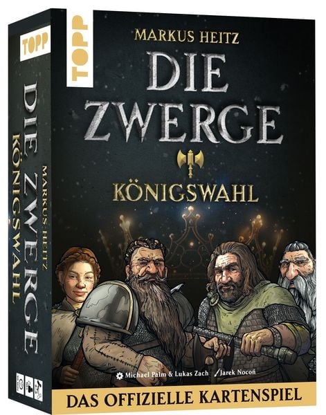 Produktbild: Die Zwerge &ndash; K&ouml;nigswahl. Das offizielle Kartenspiel zur Fantasy-Saga von Markus Heitz