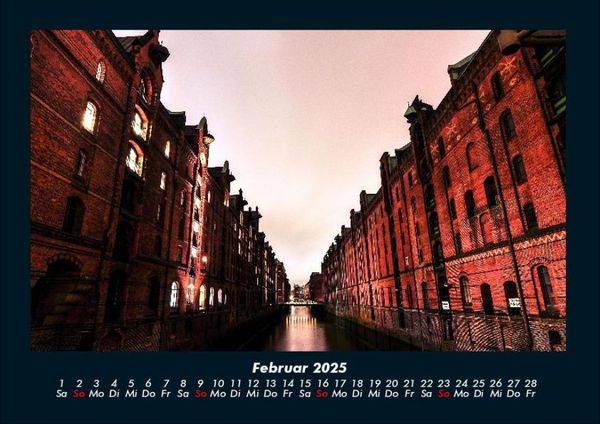 Produktbild: Hamburg 2025 Fotokalender DIN A4
