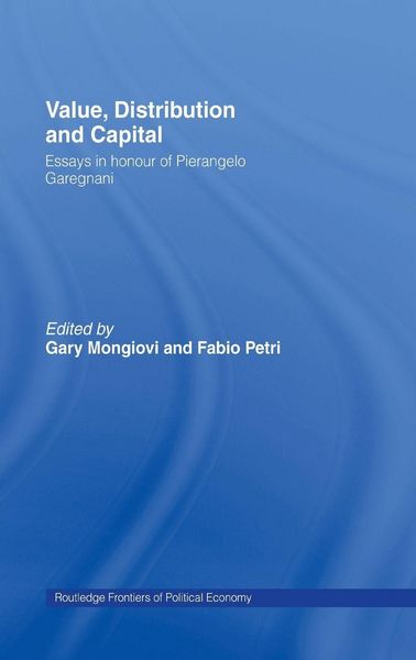 Produktbild: Value, Distribution and Capital