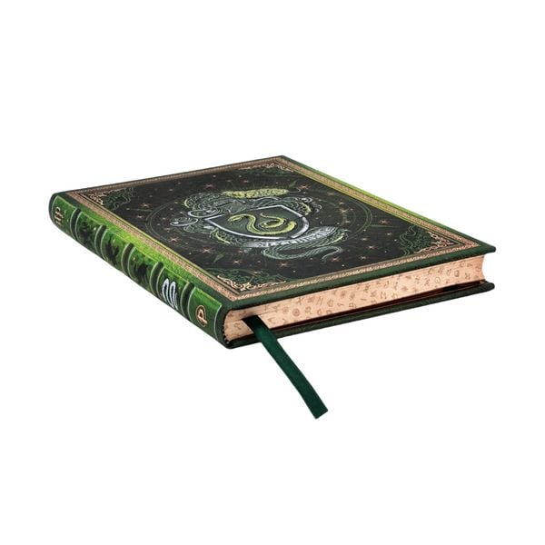 Produktbild: Hardcover Notizbuch, Slytherin, Midi, Spezial Liniert