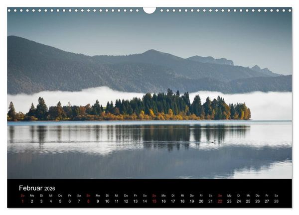 Produktbild: Unser Bayern (Wandkalender 2026 DIN A3 quer), CALVENDO Monatskalender