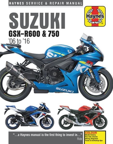 Produktbild: Suzuki GSX-R600 & 750 (06 - 16)