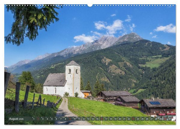 Produktbild: Wundersch&ouml;nes Osttirol (hochwertiger Premium Wandkalender 2026 DIN A2 quer), Kunstdruck in Hochglanz