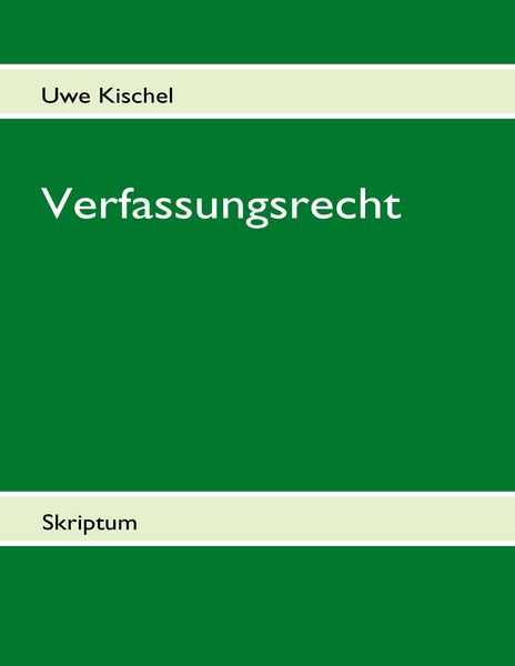 Produktbild: Verfassungsrecht