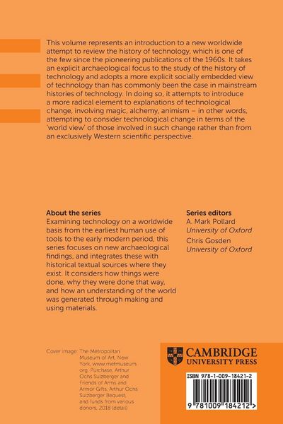 Produktbild: An Archaeological Perspective on the History of Technology