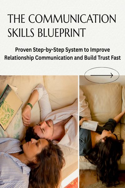 Produktbild: The Communication Skills Blueprint: Proven Step-by-Step System to Improve Relationship Communication and Build Trust Fast