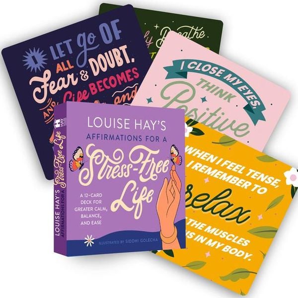 Produktbild: Louise Hay's Affirmations for a Stress-Free Life