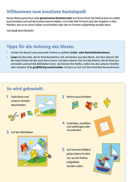 Produktbild: Lass uns basteln &ndash; Ausschneiden und Kleben ab 3 Jahre &ndash; Meine Welt