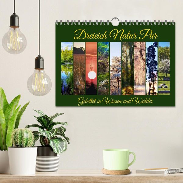 Produktbild: Dreieich Natur Pur (Wandkalender 2026 DIN A4 quer), CALVENDO Monatskalender