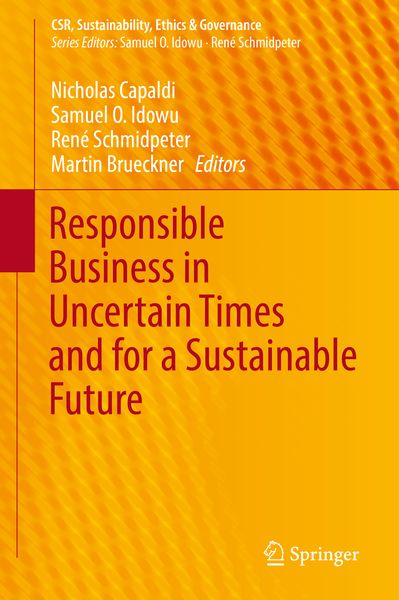 Produktbild: Responsible Business in Uncertain Times and for a Sustainable Future