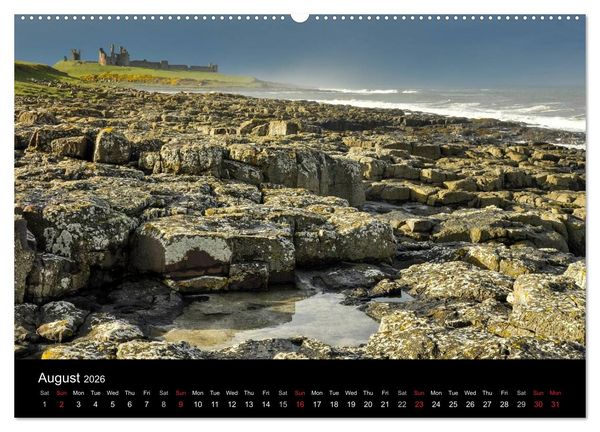 Produktbild: Scenes from Northumberland (High Quality Premium Wall Calendar 2026 DIN A2 landscape),CALVENDO 12 Month Wall Calendar