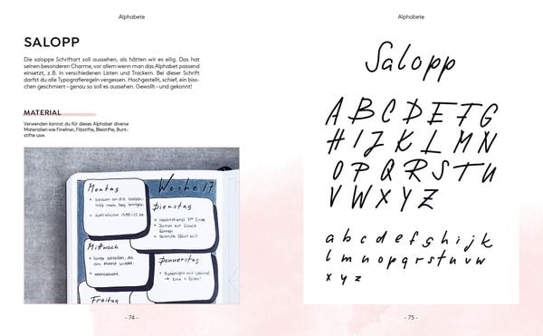 Produktbild: Handletter your Journal