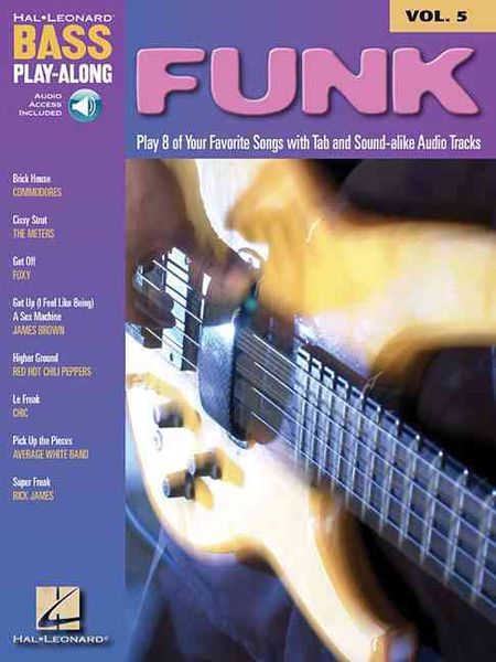 Produktbild: Funk - Bass Play-Along Volume 5 Book/Online Audio