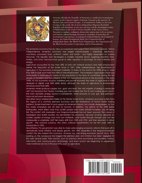 Produktbild: Armenia Business and Investment Opportunities Yearbook Volume 1 Strategic, Practical Information and Opportunities