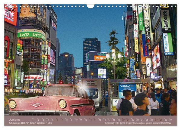 Produktbild: Oldtimer auf 5 Kontinenten (Wandkalender 2026 DIN A3 quer), CALVENDO Monatskalender