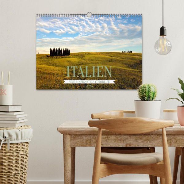 Produktbild: Italien, eine einzigartige Fotoreise (Wandkalender 2026 DIN A3 quer), CALVENDO Monatskalender