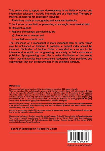 Produktbild: State-Space Models of Lumped and Distributed Systems