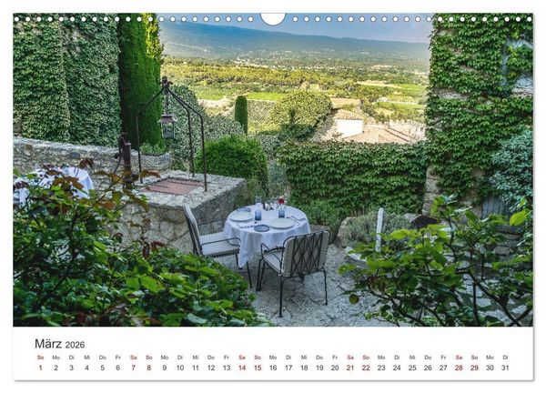 Produktbild: Impressionen der Provence (Wandkalender 2026 DIN A3 quer), CALVENDO Monatskalender