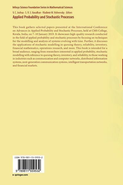 Produktbild: Applied Probability and Stochastic Processes