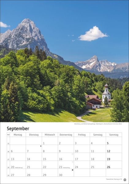 Produktbild: Alpen Kalender 2027