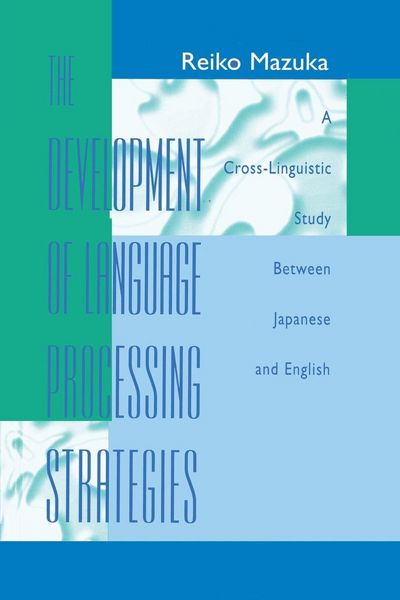 Produktbild: The Development of Language Processing Strategies