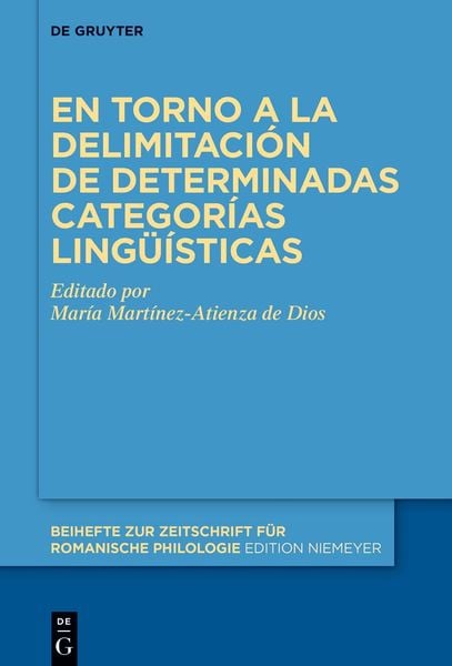 Produktbild: En torno a la delimitaci&oacute;n de determinadas categor&iacute;as ling&uuml;&iacute;sticas