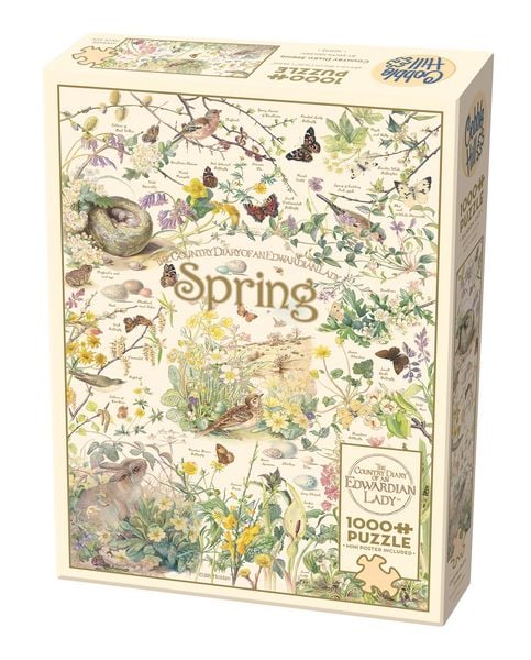 Produktbild: COBBLE HILL PUZZLES - Tagebuch: Fr&uuml;hlingszeit 1000 Teile