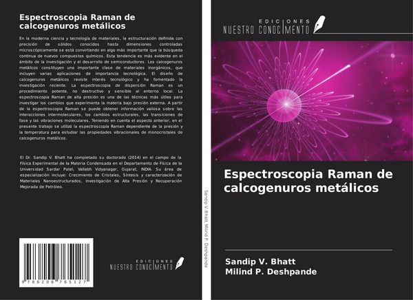 Produktbild: Espectroscopia Raman de calcogenuros met&aacute;licos
