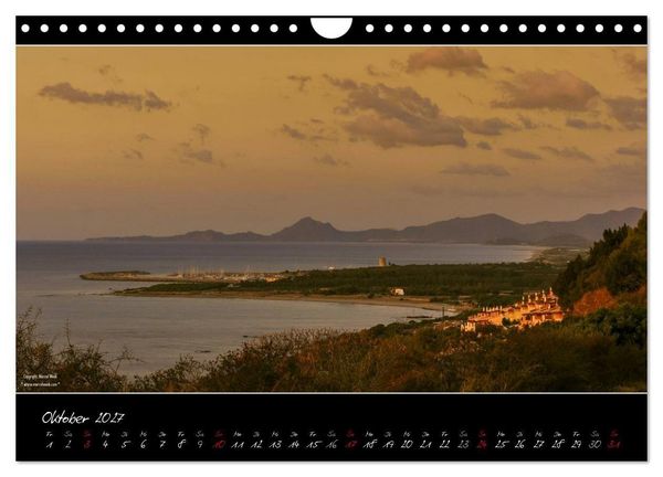 Produktbild: Sardinien Panoramakalender (Wandkalender 2027 DIN A4 quer), CALVENDO Monatskalender