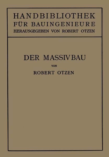 Produktbild: Der Massivbau