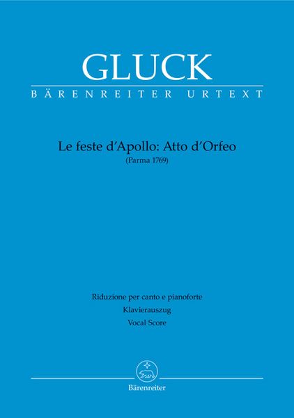 Produktbild: Atto d'Orfeo (aus "Le feste d'Apollo"; Parma Fassung von 1769)