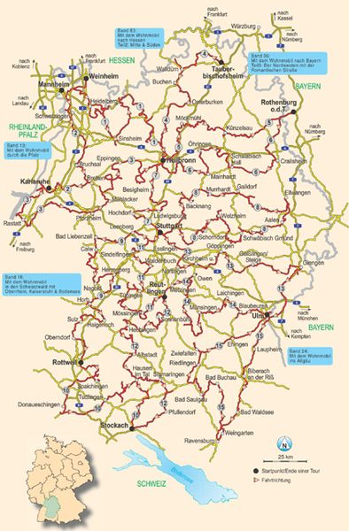Mit dem Wohnmobil nach Baden-Württemberg