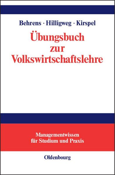 Produktbild: &Uuml;bungsbuch zur Volkswirtschaftslehre
