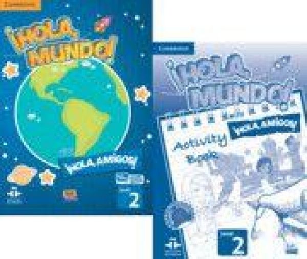 Produktbild: &iexcl;Hola, Mundo!, &iexcl;Hola, Amigos! Level 2 Student's Book Plus Eleteca and Activity Book