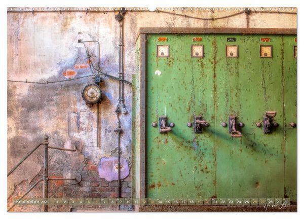 Produktbild: Lostplaces Stille Orte II (hochwertiger Premium Wandkalender 2026 DIN A2 quer), Kunstdruck in Hochglanz