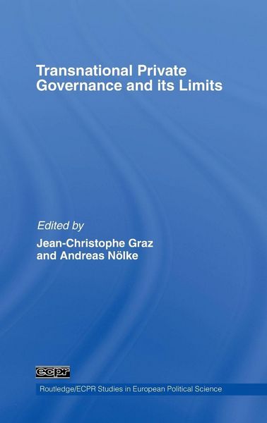 Produktbild: Transnational Private Governance and its Limits