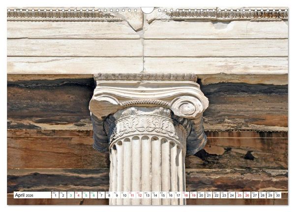 Produktbild: Ancient Greece and Architecture (Wall Calendar 2026 DIN A3 landscape), CALVENDO 12 Month Wall Calendar