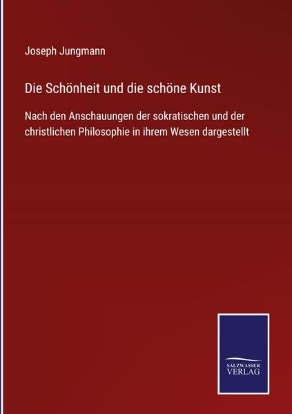 Produktbild: Die Sch&ouml;nheit und die sch&ouml;ne Kunst