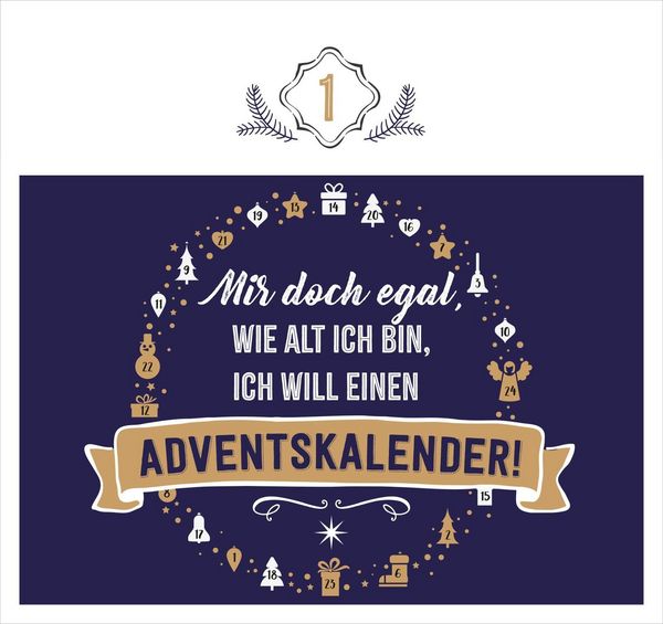 Produktbild: Postkarten-Adventskalender. Bitte lassen Sie Ihr Geb&auml;ck nicht unbeaufsichtigt!