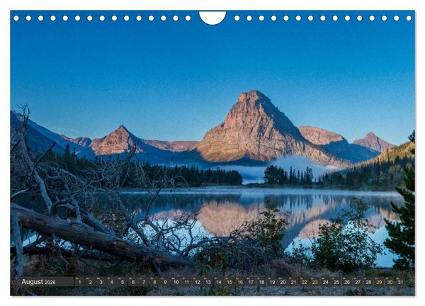 Produktbild: Westw&auml;rts - &Uuml;ber die Rocky Mountains zum Pazifik (Wandkalender 2026 DIN A4 quer), CALVENDO Monatskalender