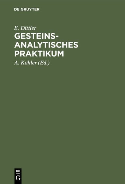 Produktbild: Gesteinsanalytisches Praktikum