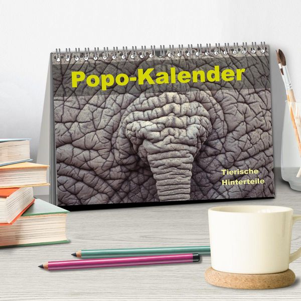 Produktbild: Popo-Kalender (Tischkalender 2026 DIN A5 quer), CALVENDO Monatskalender