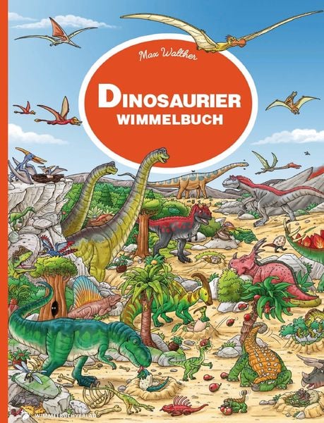 Produktbild: Dinosaurier Wimmelbuch Pocket